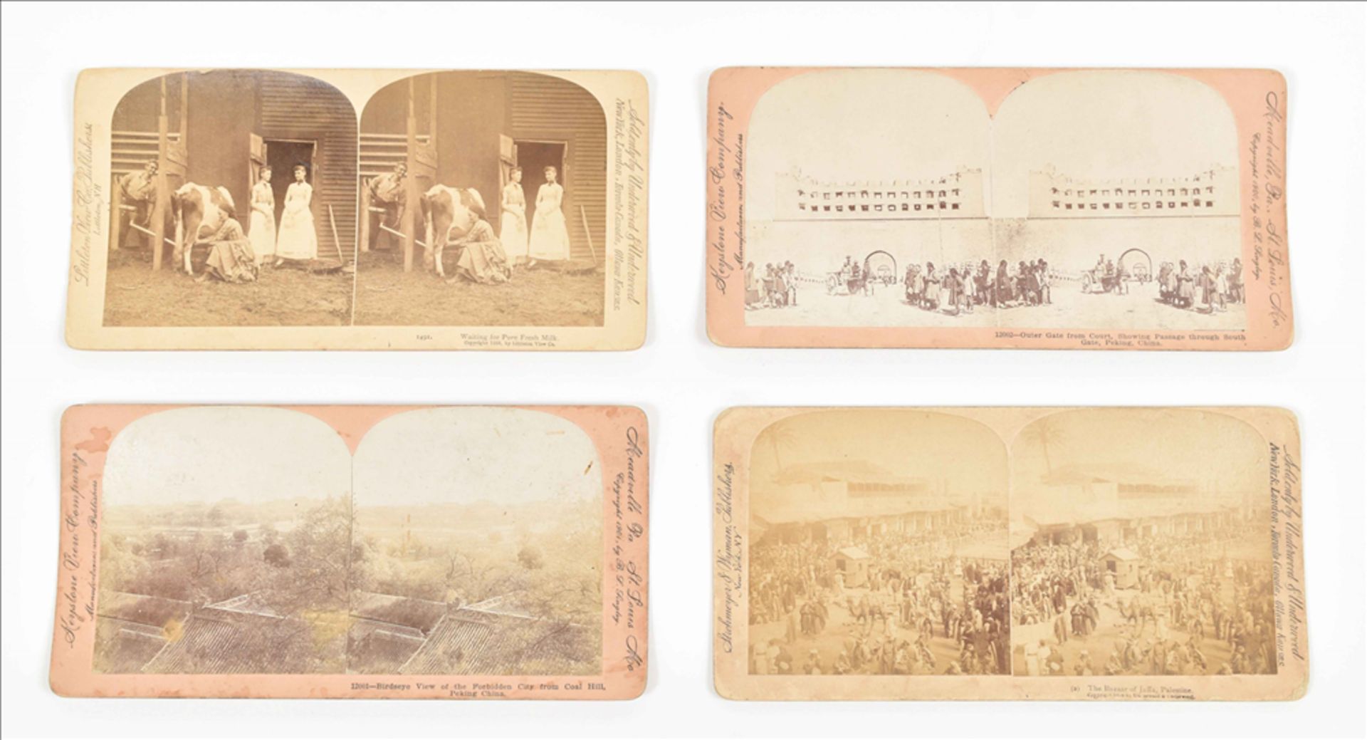 Stereoscope with approximately 250 stereograms - Image 7 of 10