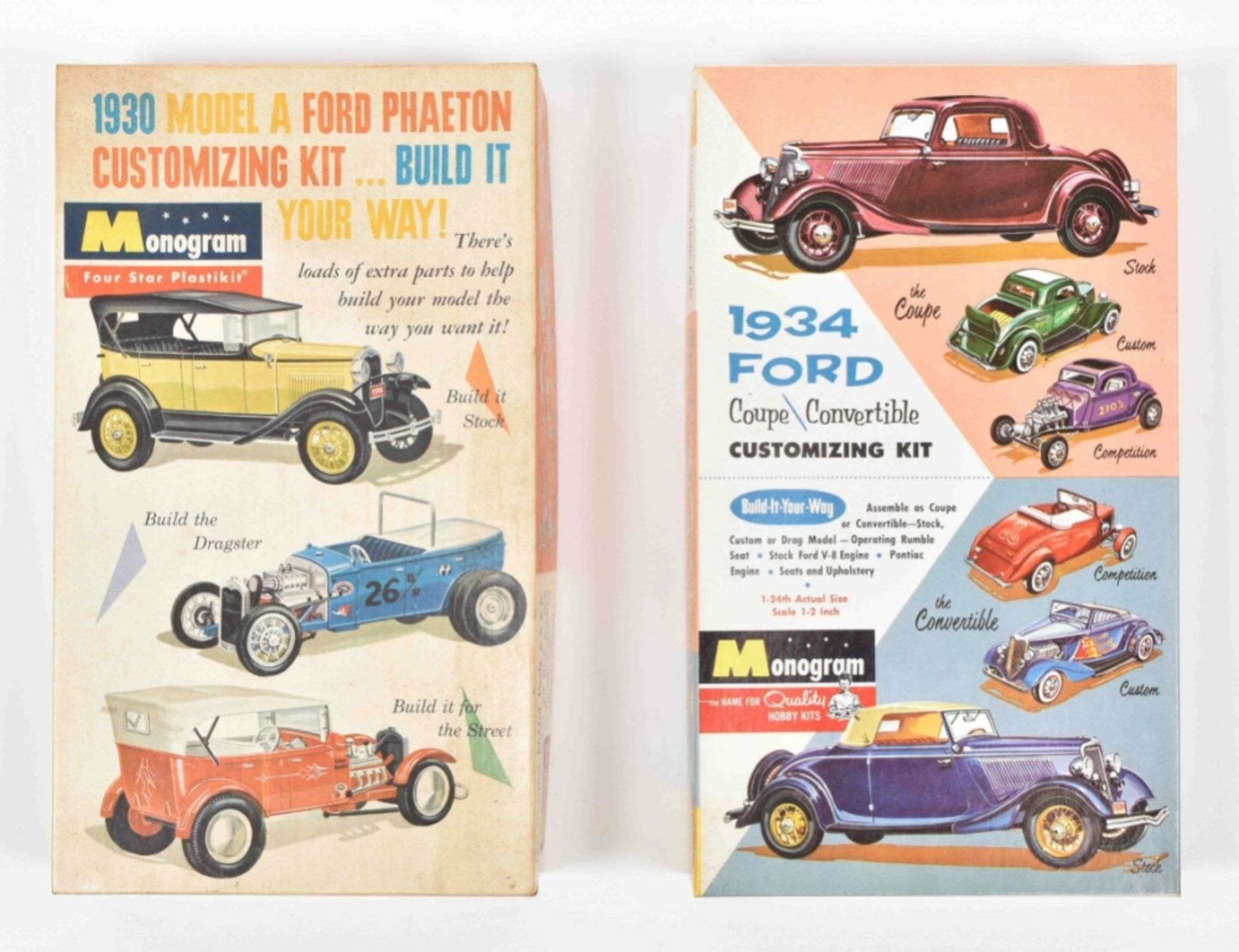 [Model cars] Collection of 22 model kits, 1950s - Bild 7 aus 8