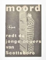 [Photomontage] Moord. Redt de jonge negers van Scottsboro