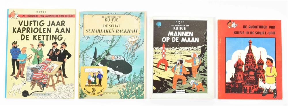 Hergé. Collection of Tintin comics - Image 8 of 10