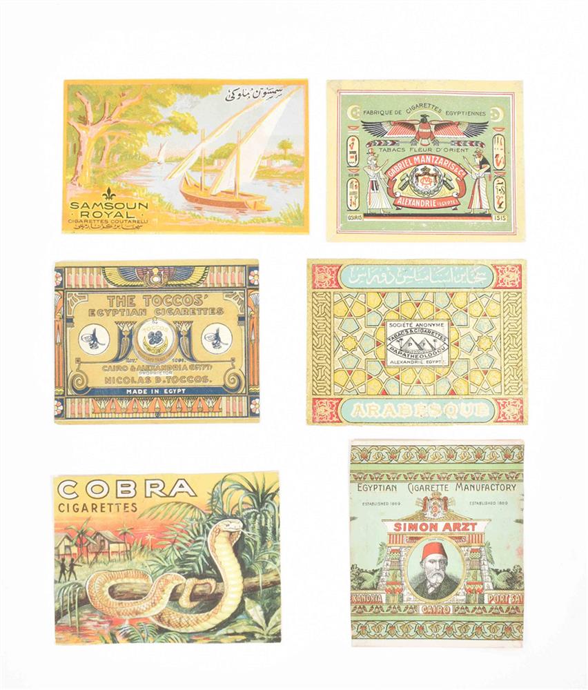 [Tobacco] 220 tobacco and cigarette labels on Egypt and the Middle East - Image 8 of 10