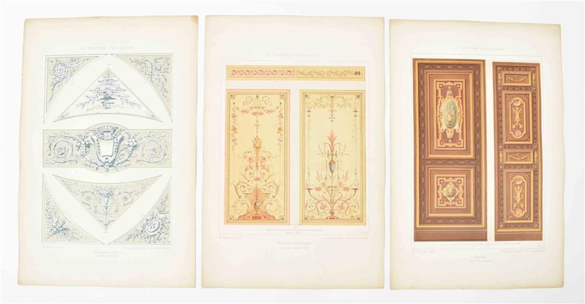 [Applied arts] Gruz, H. Motifs de Peinture Decorative pour Appartements Modernes - Image 7 of 9