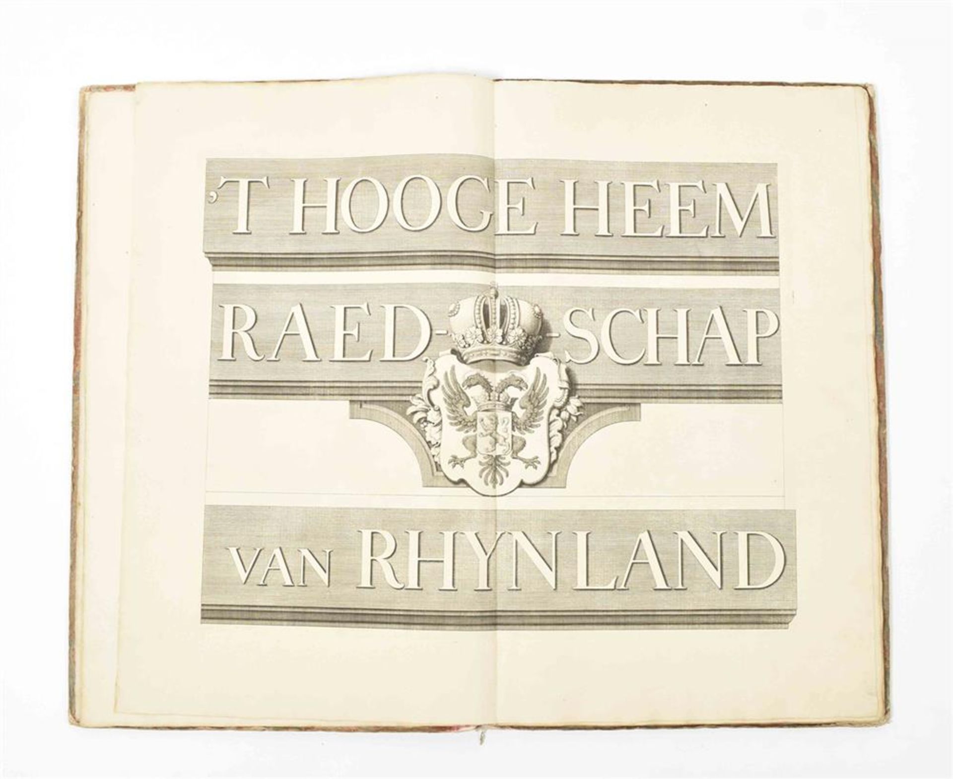 [Rijnland] Dou, J.J. & S. v. Broeckhuysen. 't Hooge Heemraedschap van Rhynland - Image 2 of 7