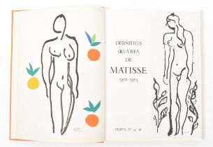 Matisse, Henri. Verve. Revue artistique et littéraire. Vol IX, Nos. 35 et 36