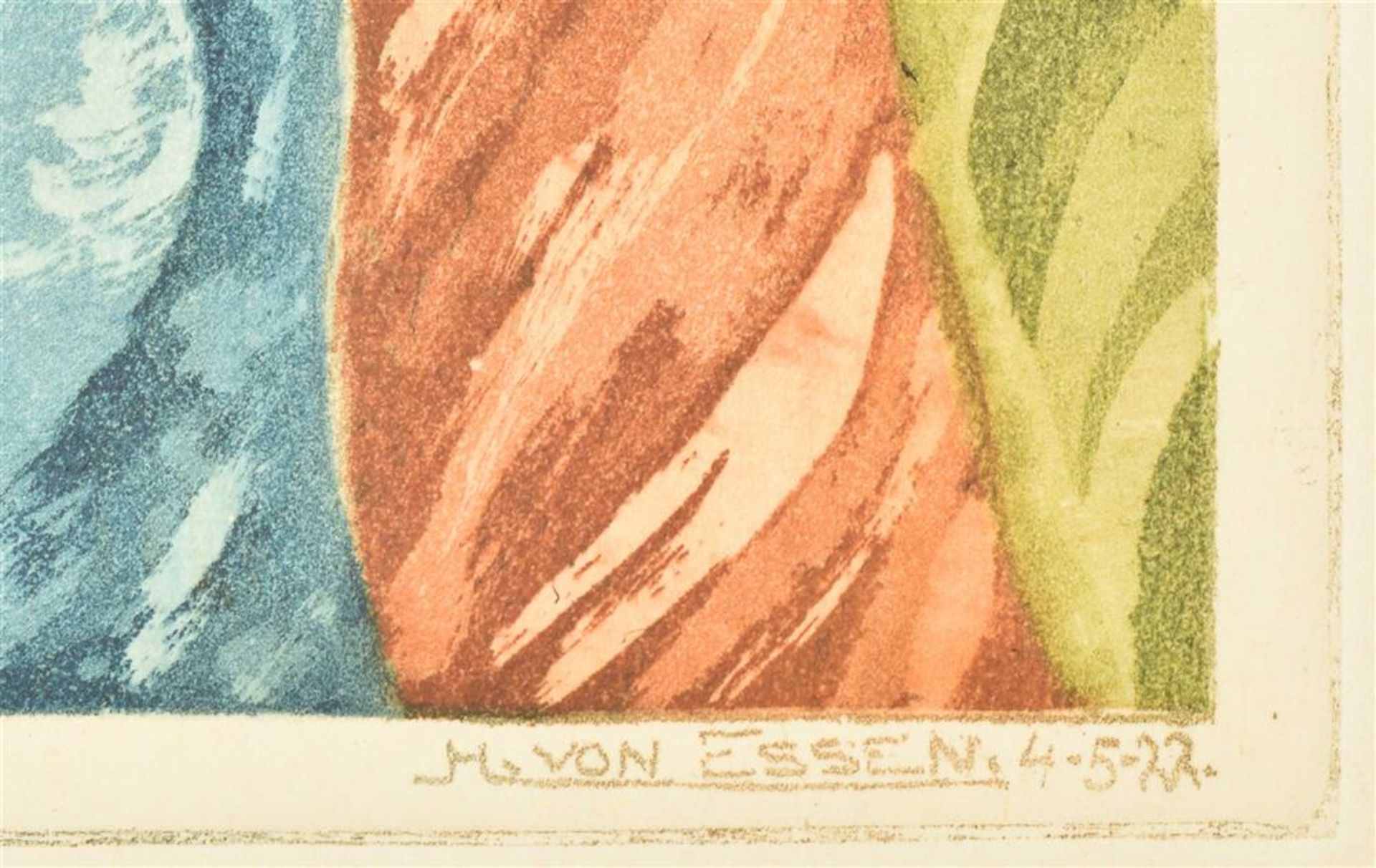Essen, H. von (1886-1947). Three etchings: (1) Haremvrouwen - Bild 3 aus 7