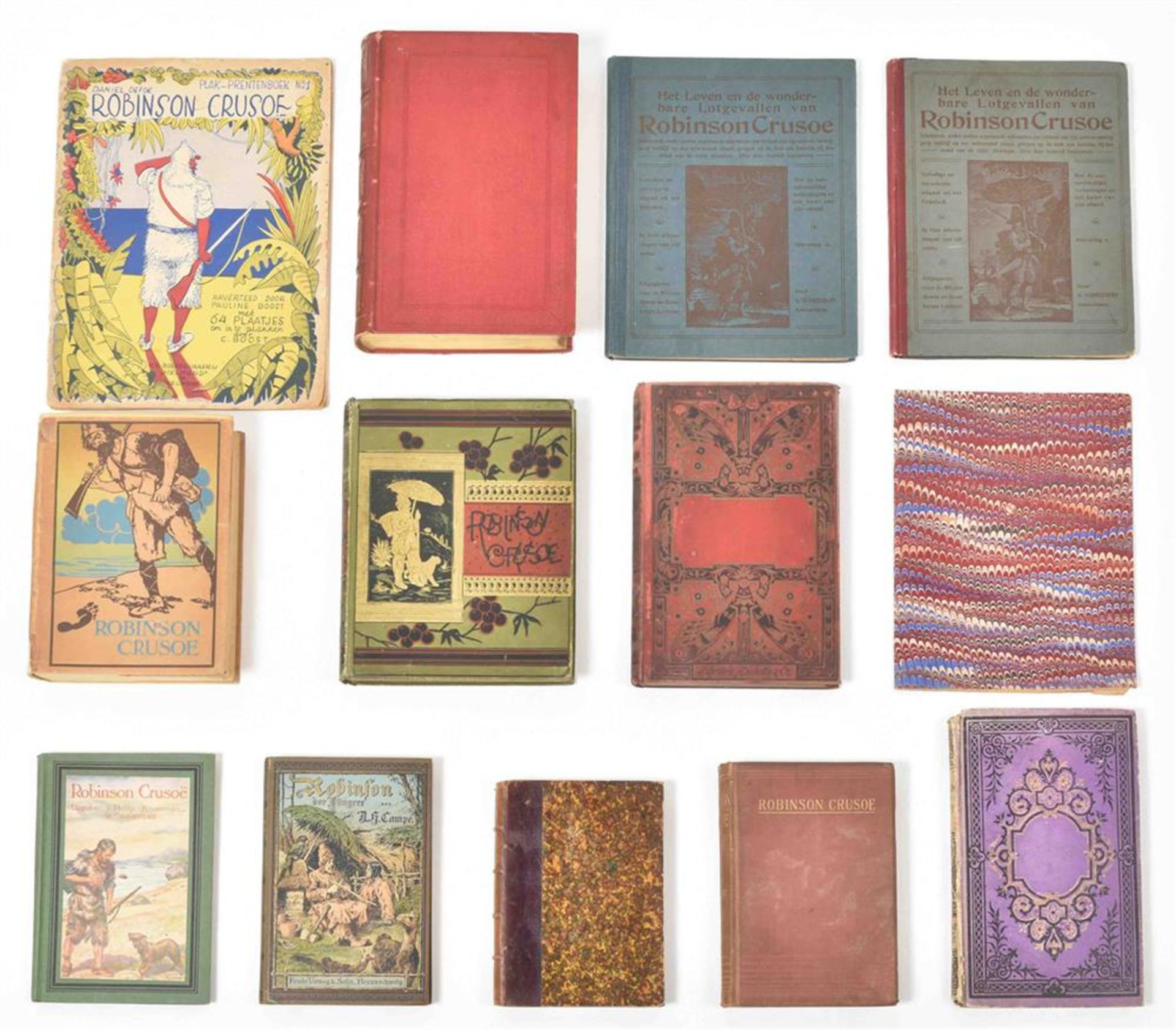 Defoe, D. Nineteen editions and adaptations of Robinson Crusoe - Image 8 of 9
