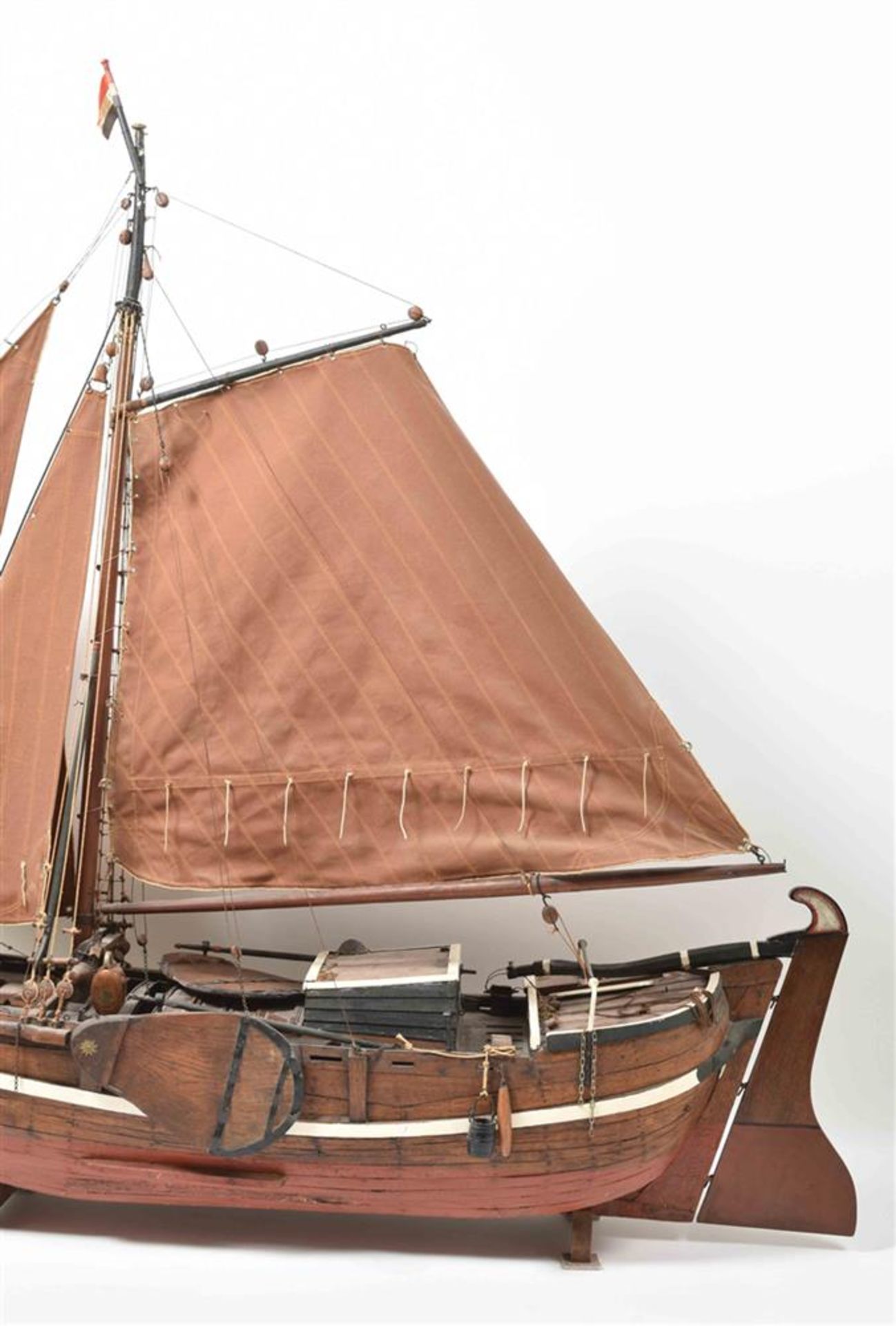 [Model ships] Botter fishing vessel model - Image 5 of 5