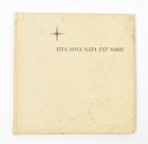 [Signed dedication] Wijdeveld, H.T. (1885-1987). Vita nova nata est nobis. Litanie