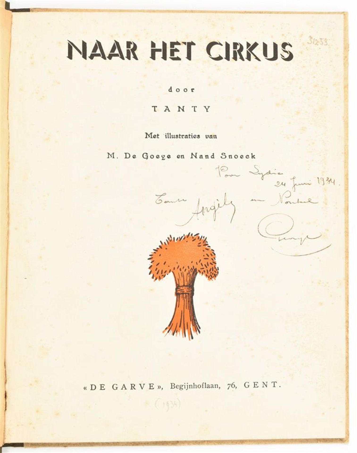 [Dutch children's books] Eleven (rare) titles: (1) Gevers, M. Bruyère-Blanche ou Le bonheur de la Ca - Image 10 of 10