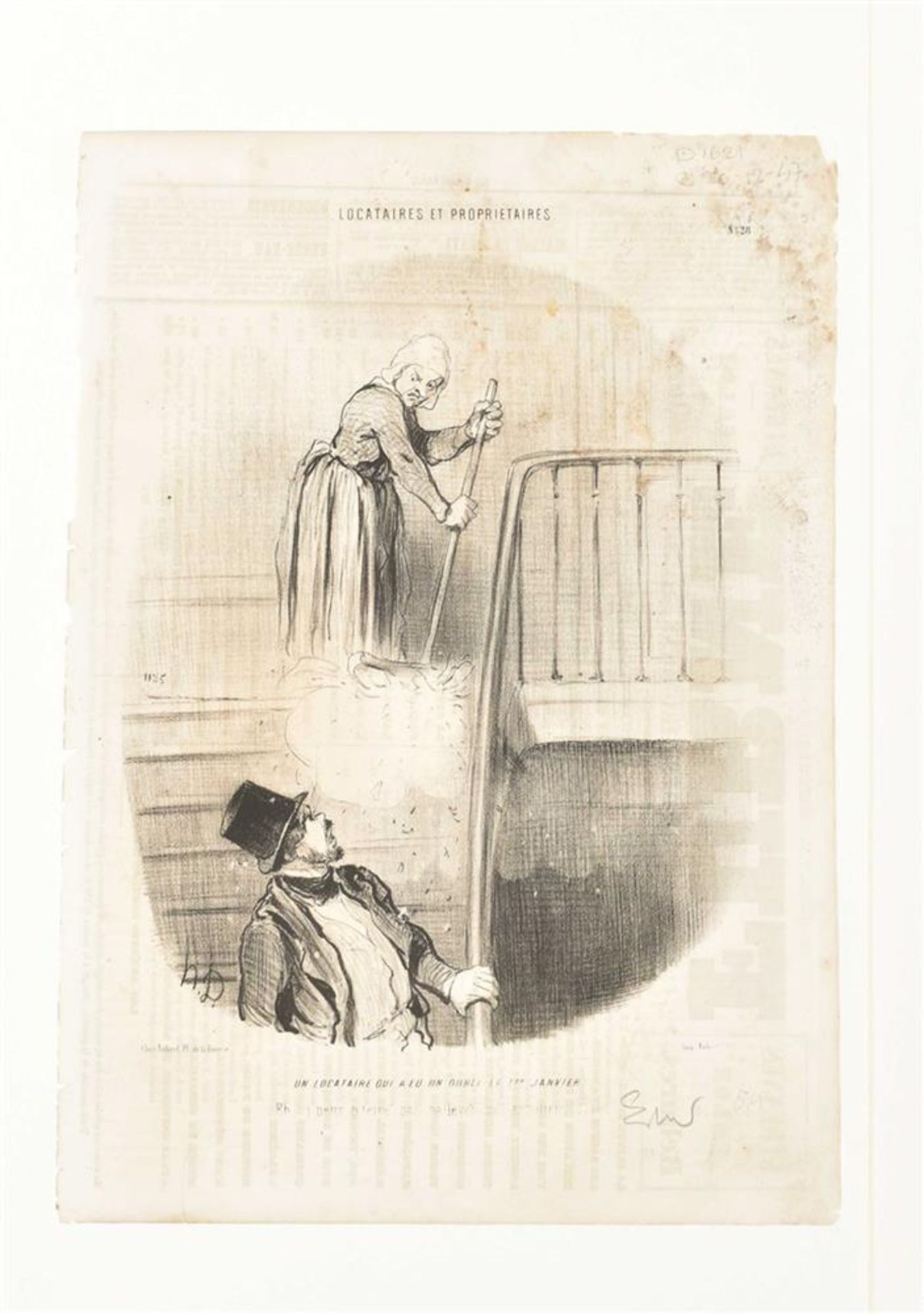 Daumier, H. (1808-79). Nine lithographs - Image 6 of 8
