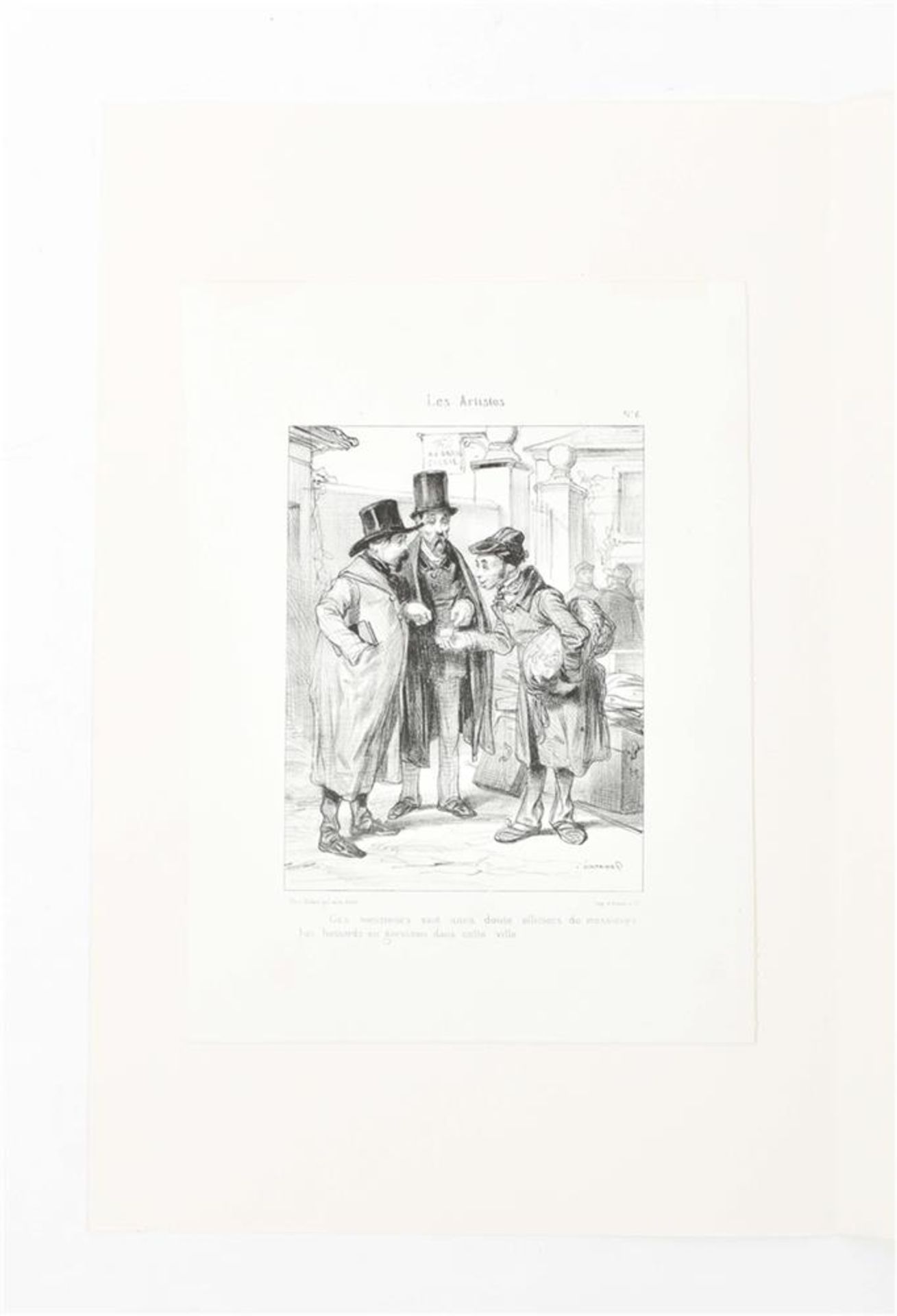 Daumier, H. (1808-79). Nine lithographs - Image 3 of 8
