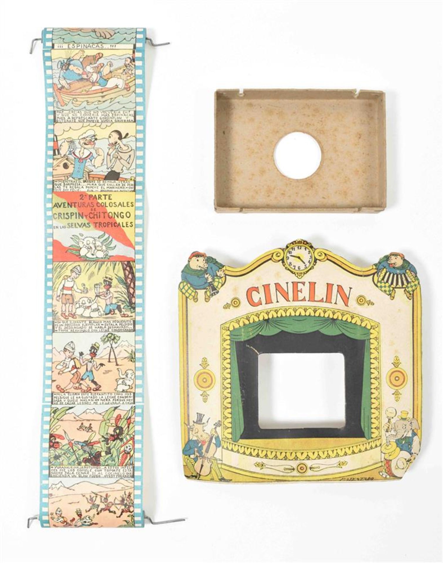 [Diorama/Paper theatre] "Cinelin" scrolling theatre - Image 4 of 8