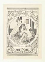 Bayros, F. von (1866-1924). Eight lithographs
