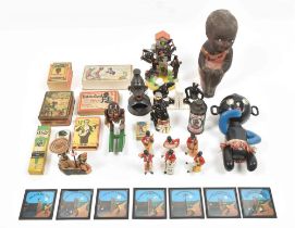 [Various] 29 (rare) items including toys, figurines and boxes