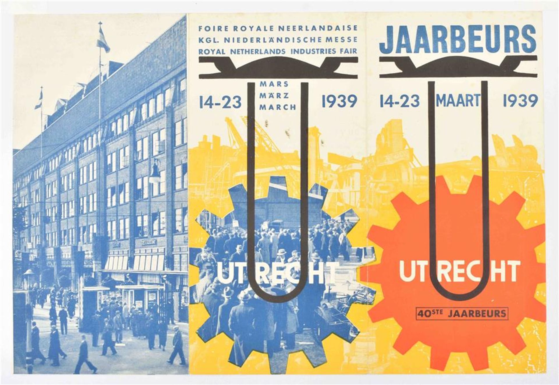 Utrecht jaarbeurs. 100 flyers, pocket calendars, cardboard posters and poster stamps - Image 6 of 10