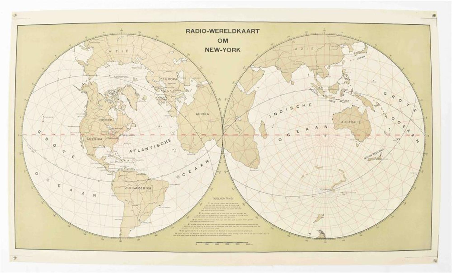 [World] Five radio maps - Image 4 of 6