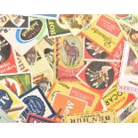 [Tobacco] 600 cigarette labels, cigarette wrappers and other tobacco-related items