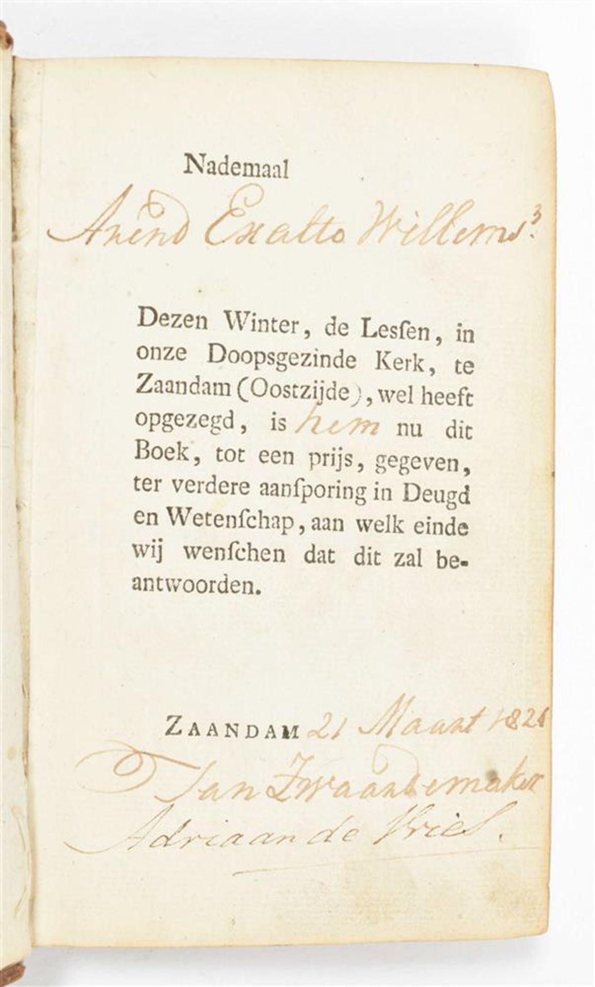 [Dutch children's books] Eleven nineteenth century Dutch titles: (1) Os, P. van. Reis naar Nieuw-Zui - Image 6 of 8