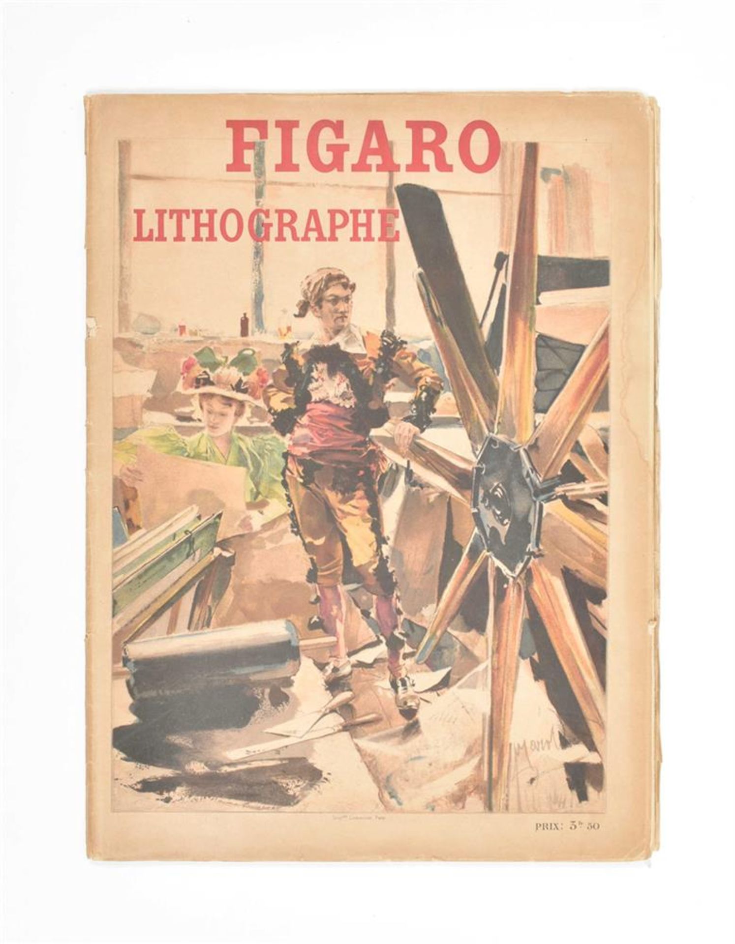 [Lithography] Collection of ca. 55 (proof) lithographs and items on lithography