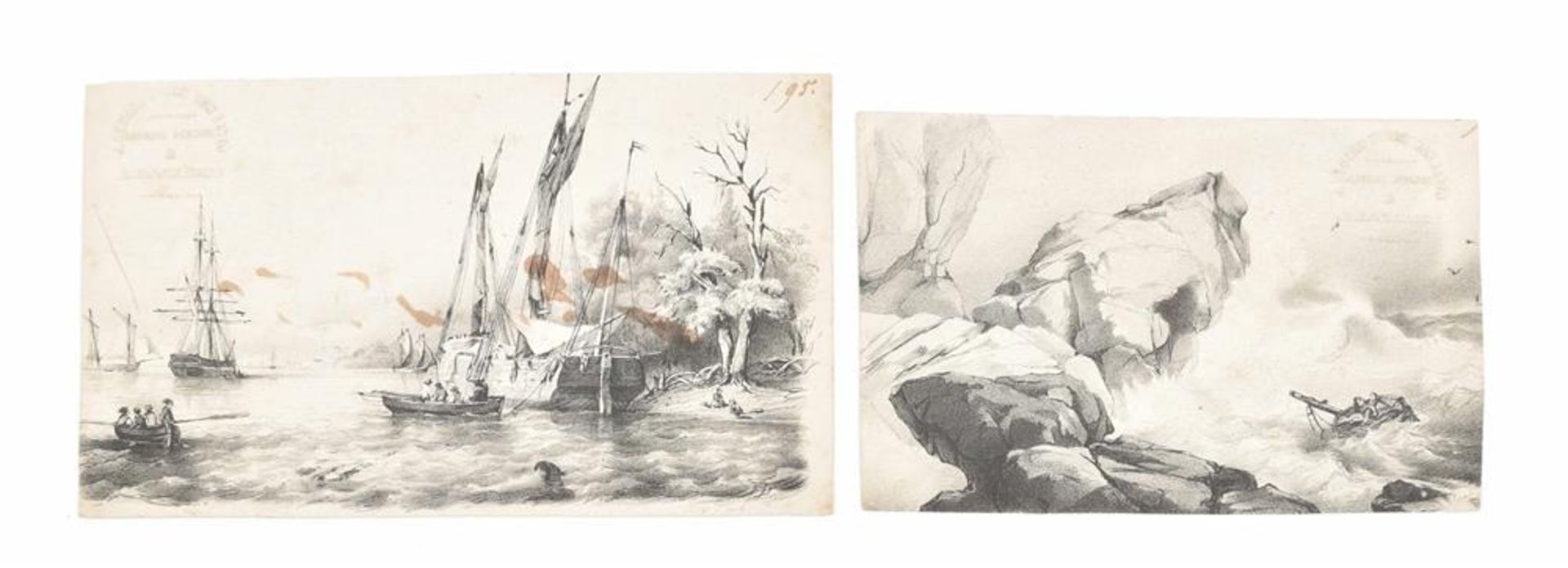 Tetar van Elven, J.E. (1832-59). Atelier legacy - Image 8 of 9