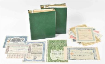 Europe, 200 stock and bond certificates