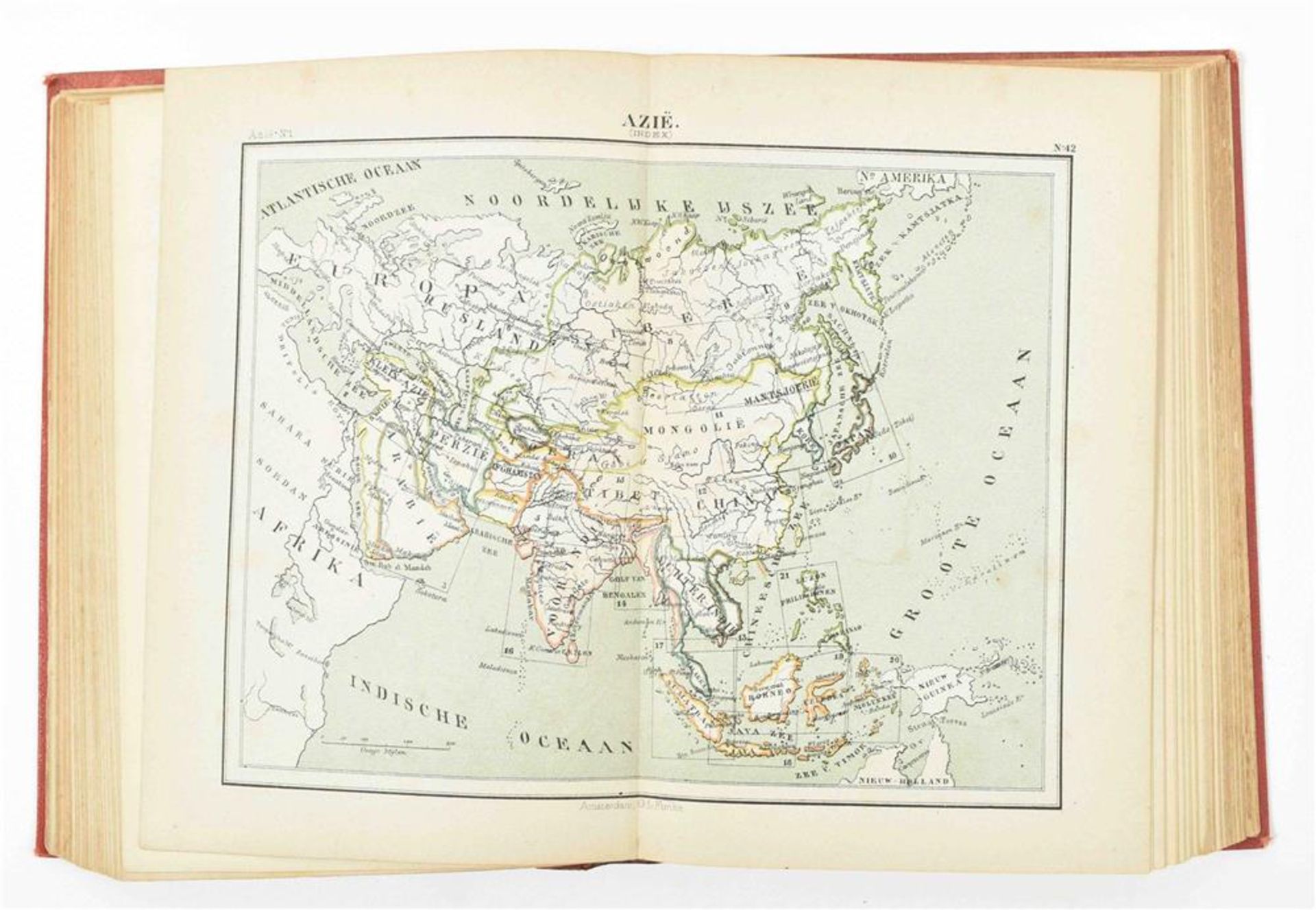 [World] Kuyper, J. Wereld-atlas voor kantoor en huiskamer - Image 8 of 10