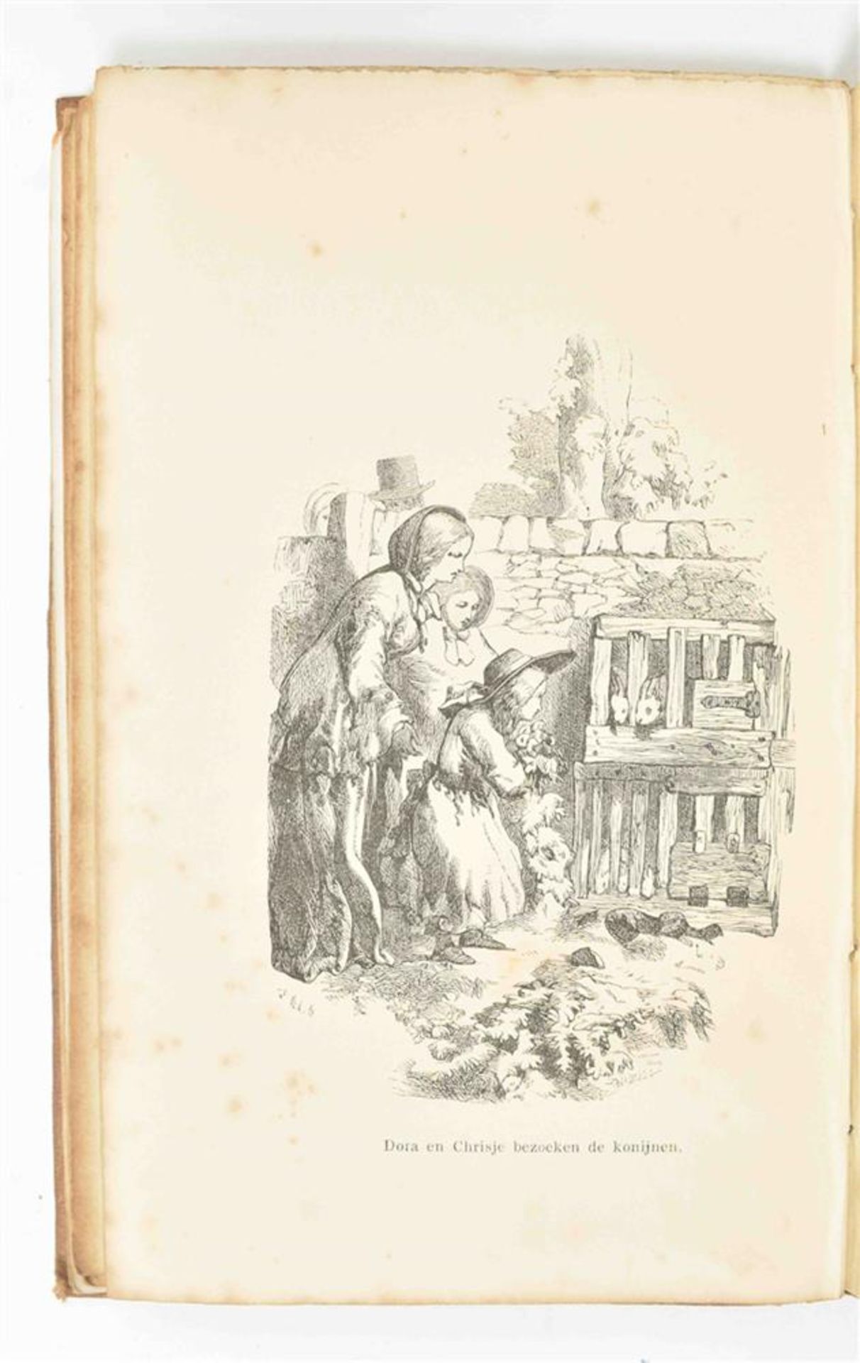 [Dutch children's books] Sixteen mid nineteenth century Dutch titles: (1) Cnopius, L.C. De kinderen  - Image 4 of 10