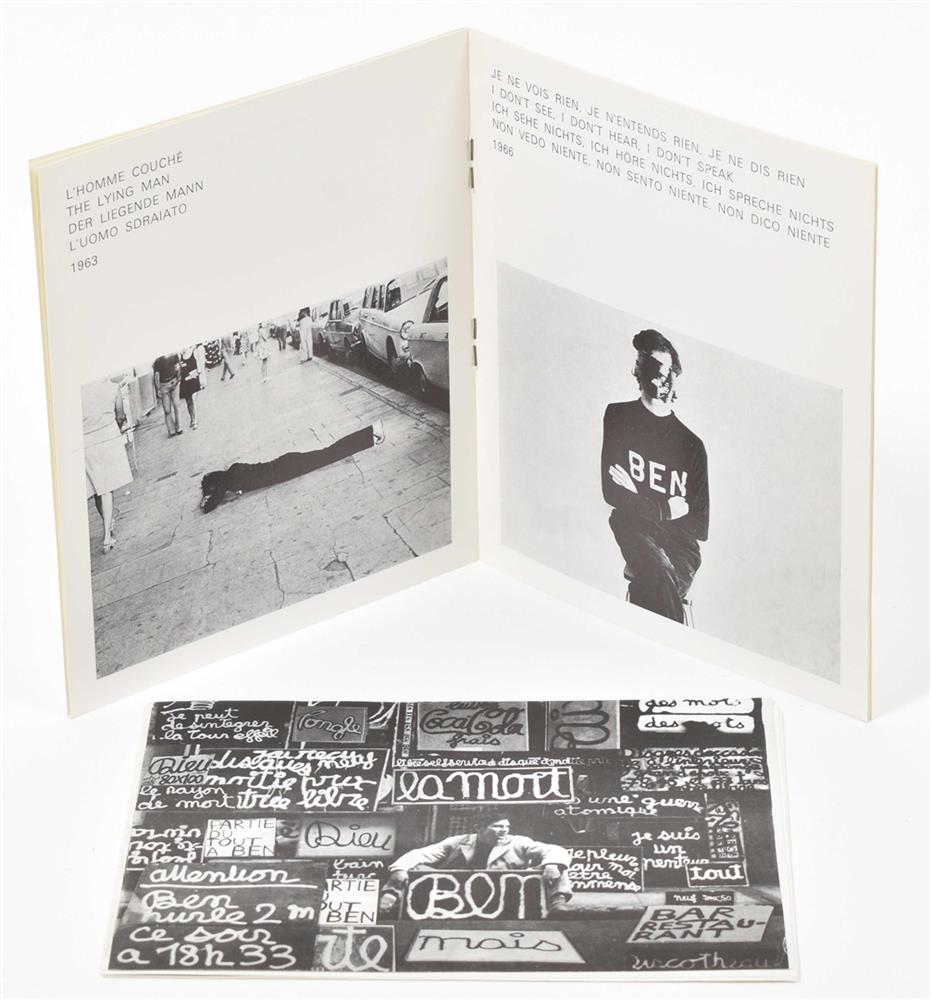 Ben Vautier, early booklets and ephemera - Image 7 of 7