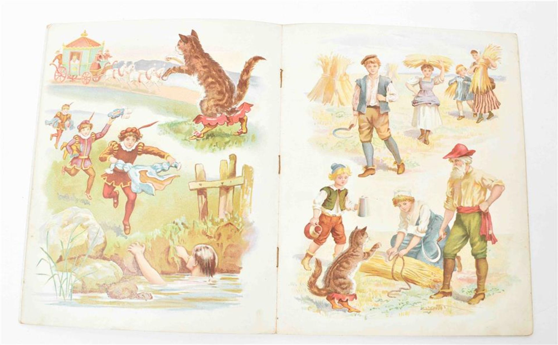 [Dutch children's books] Sixteen (rare) Dutch children's books, ca. 1900: (1) Berken, T. van. De gel - Image 3 of 8