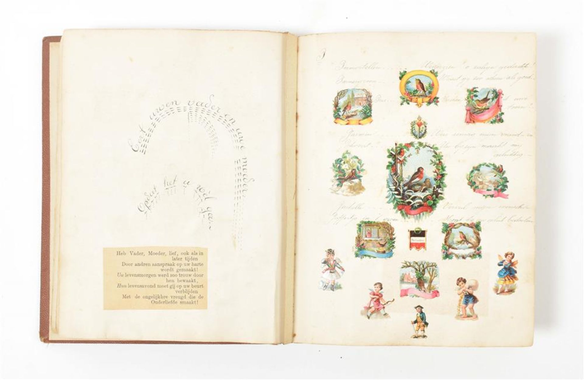 [Sinterklaas] Nineteenth century children's scrap album - Bild 8 aus 8