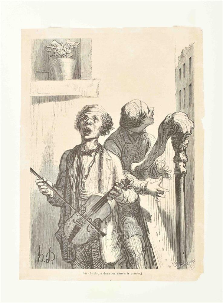 Daumier, H. (1808-79). Nine lithographs - Image 2 of 7