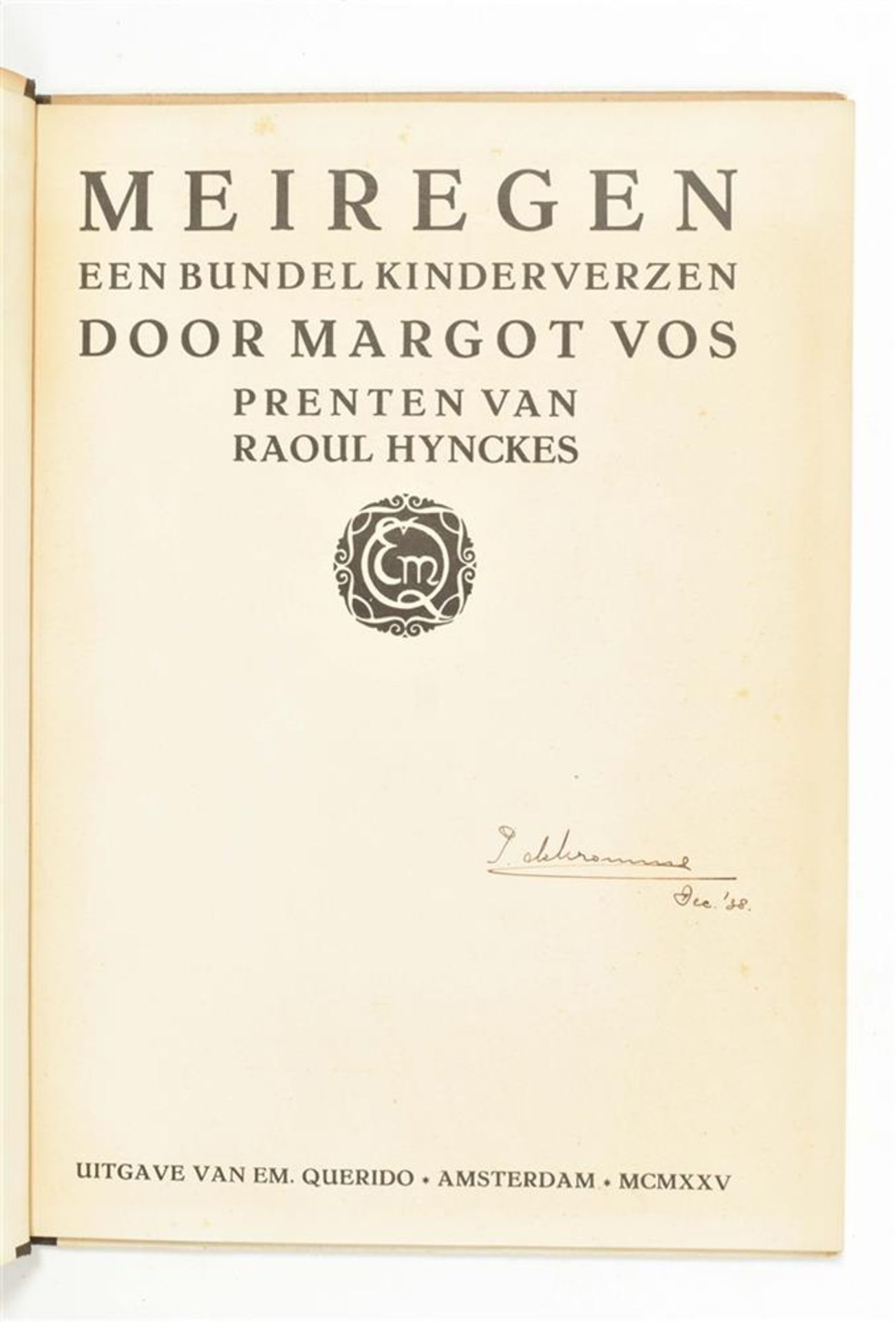 [Dutch children's books] Six titles: (1) Hoytema, T. van (1863-1917). Vogelvreugd - Image 5 of 9