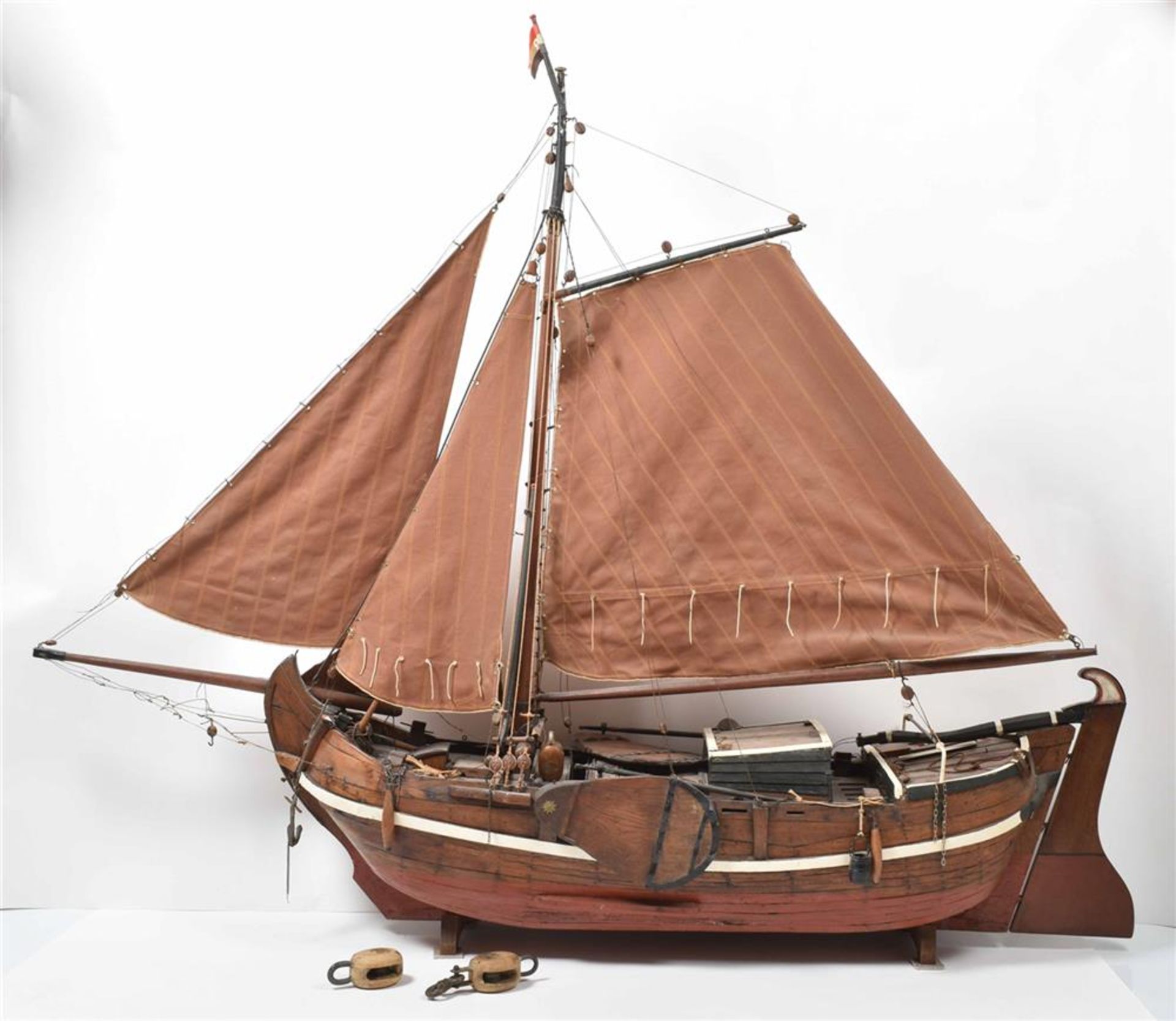 [Model ships] Botter fishing vessel model