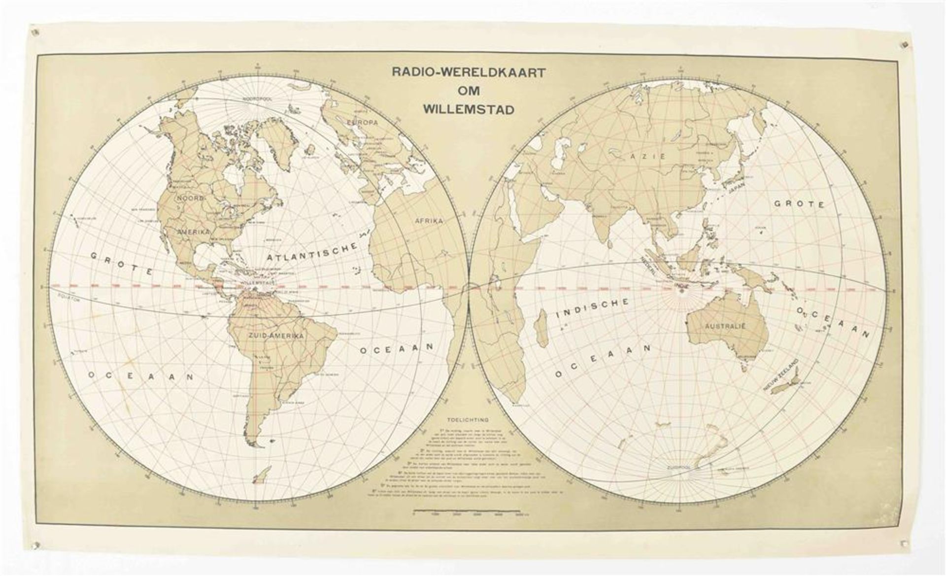 [World] Five radio maps - Image 3 of 6