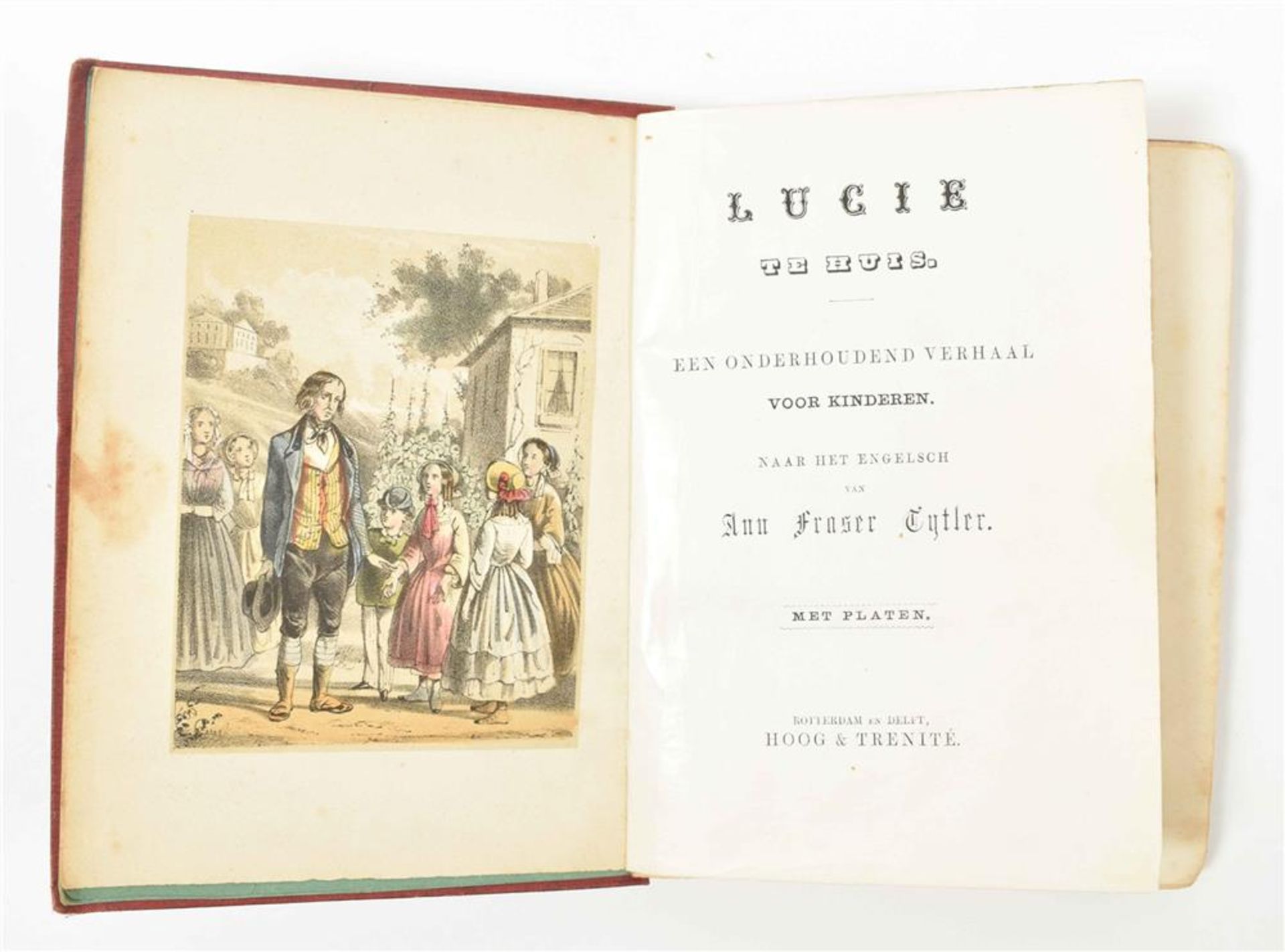 [Dutch children's books] Sixteen mid nineteenth century Dutch titles: (1) Cnopius, L.C. De kinderen  - Image 9 of 10