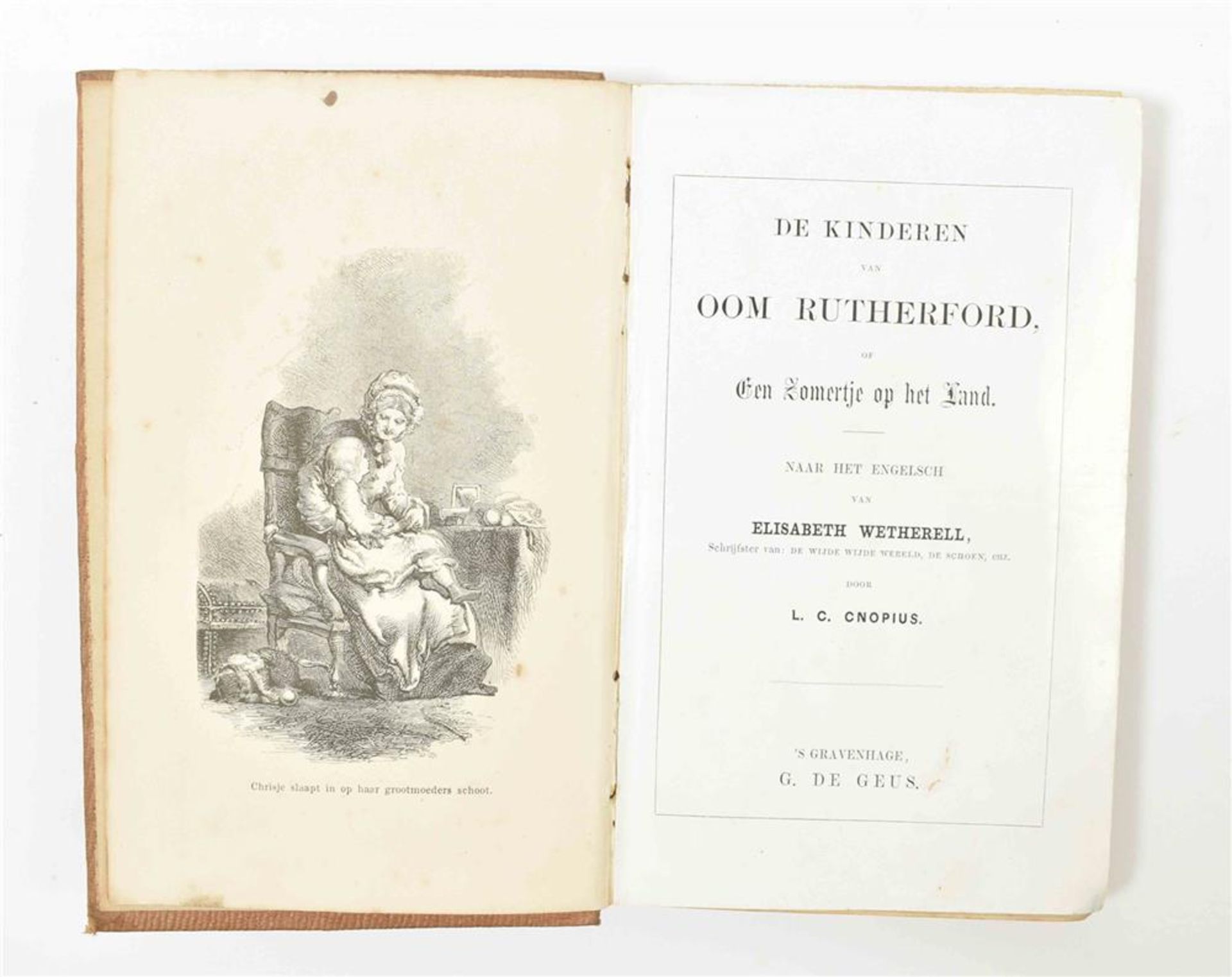 [Dutch children's books] Sixteen mid nineteenth century Dutch titles: (1) Cnopius, L.C. De kinderen  - Image 3 of 10