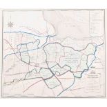 [Friesland] Eekhoff, W. Collection of 36 regional maps of Friesland