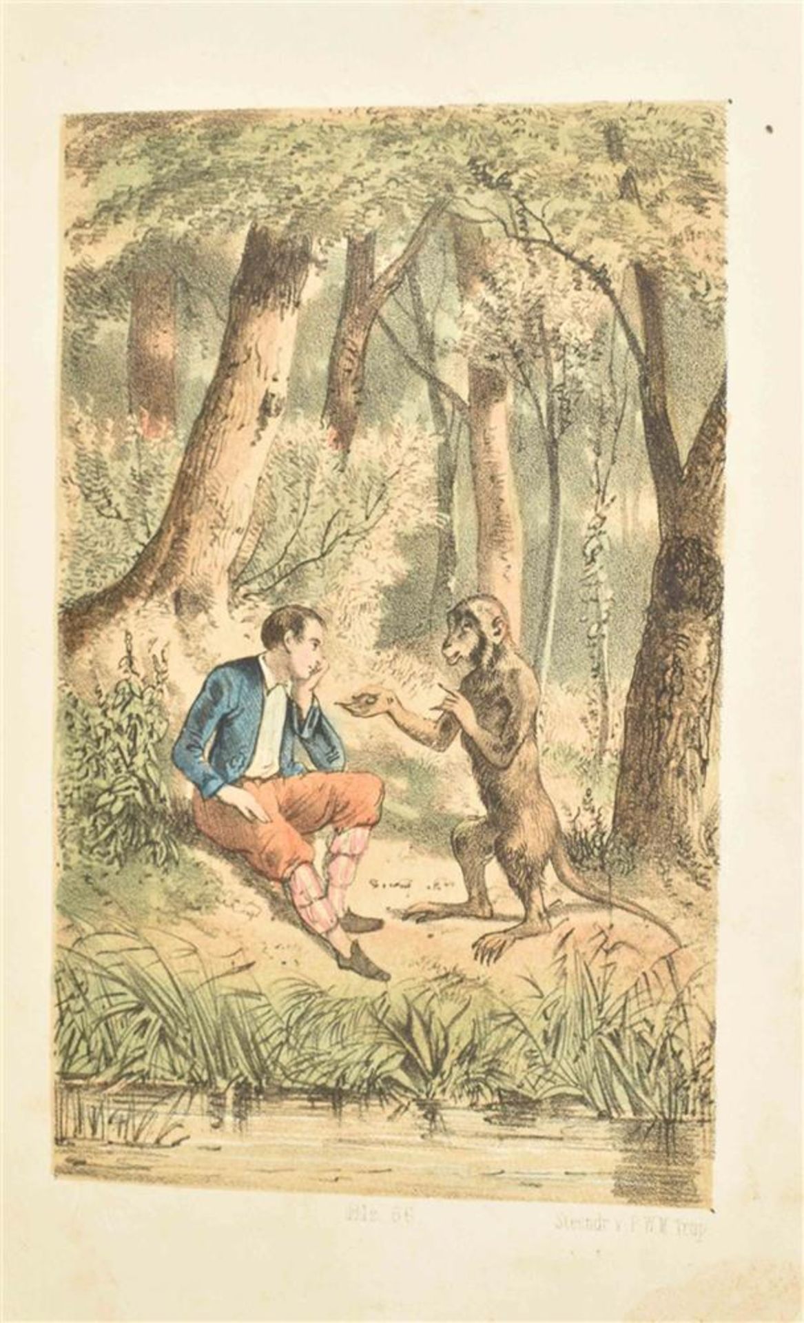 [Dutch children's books] Sixteen mid nineteenth century Dutch titles: (1) Cnopius, L.C. De kinderen  - Image 5 of 10