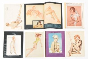 [Pin-ups] Vargas, A. (1896-1982). Four complete calendars with pin-ups