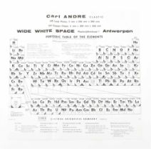 Carl Andre, Periodic Table of the Elements