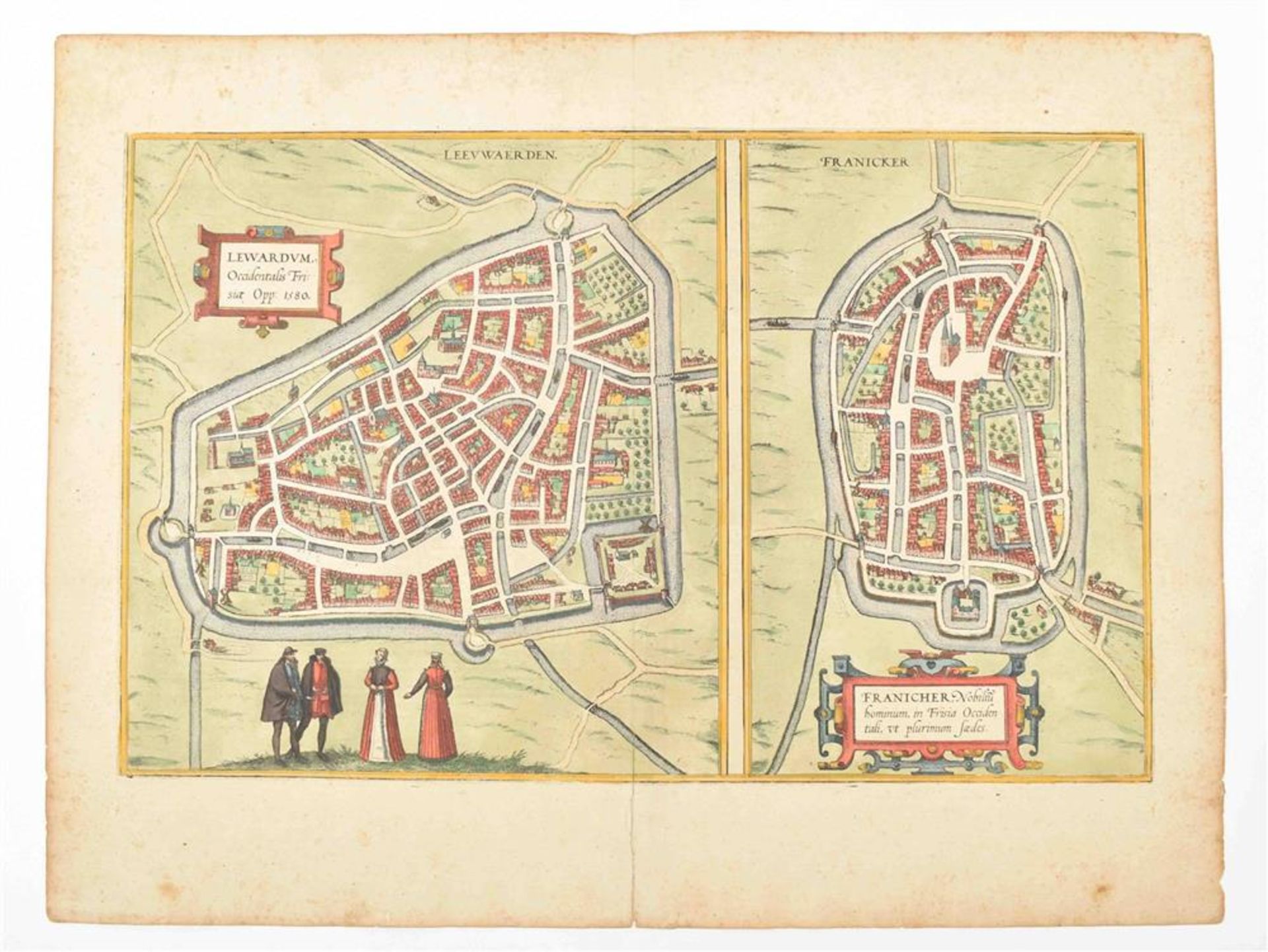 [Friesland] Nine Friesland maps and plans - Image 4 of 9