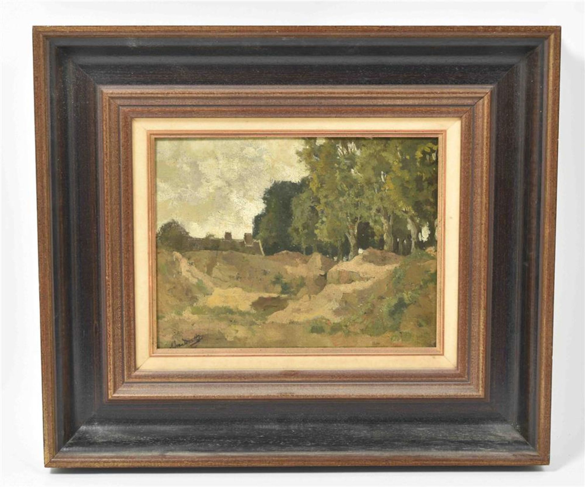 Driesten, A.J, van (1878-1969). Landscape
