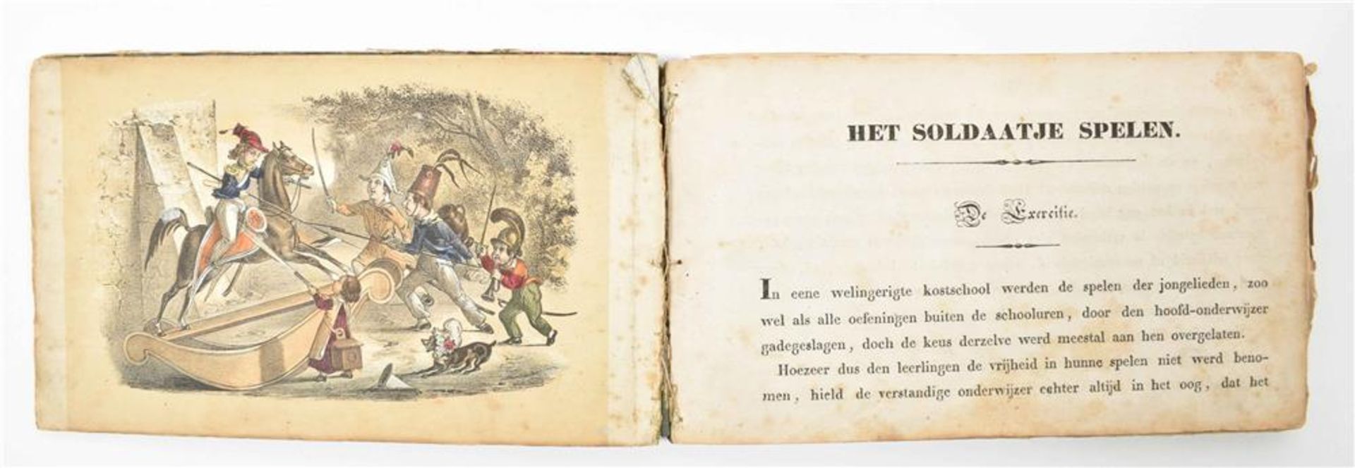 [Dutch children's books] Seven mid nineteenth century Dutch titles: (1) In de speeluren - Image 10 of 10