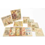[Dutch children's books] Sixteen (rare) Dutch children's books, ca. 1900: (1) Berken, T. van. De gel