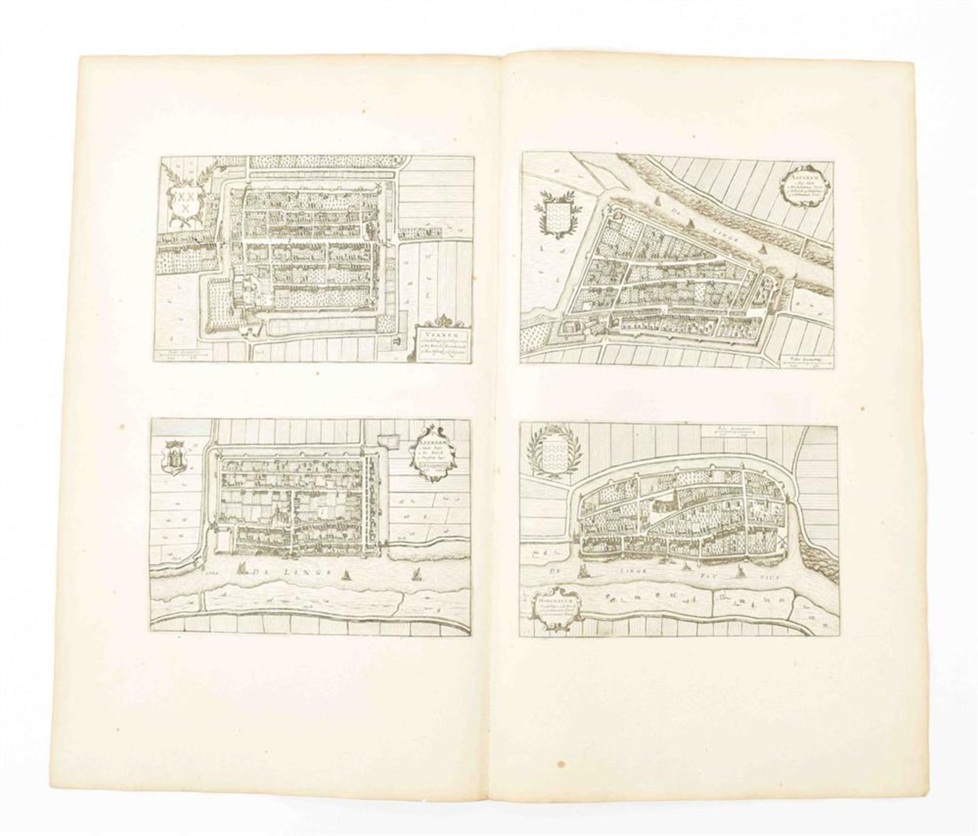 [Netherlands] Eight maps from Blaeu's Townbook - Image 5 of 5