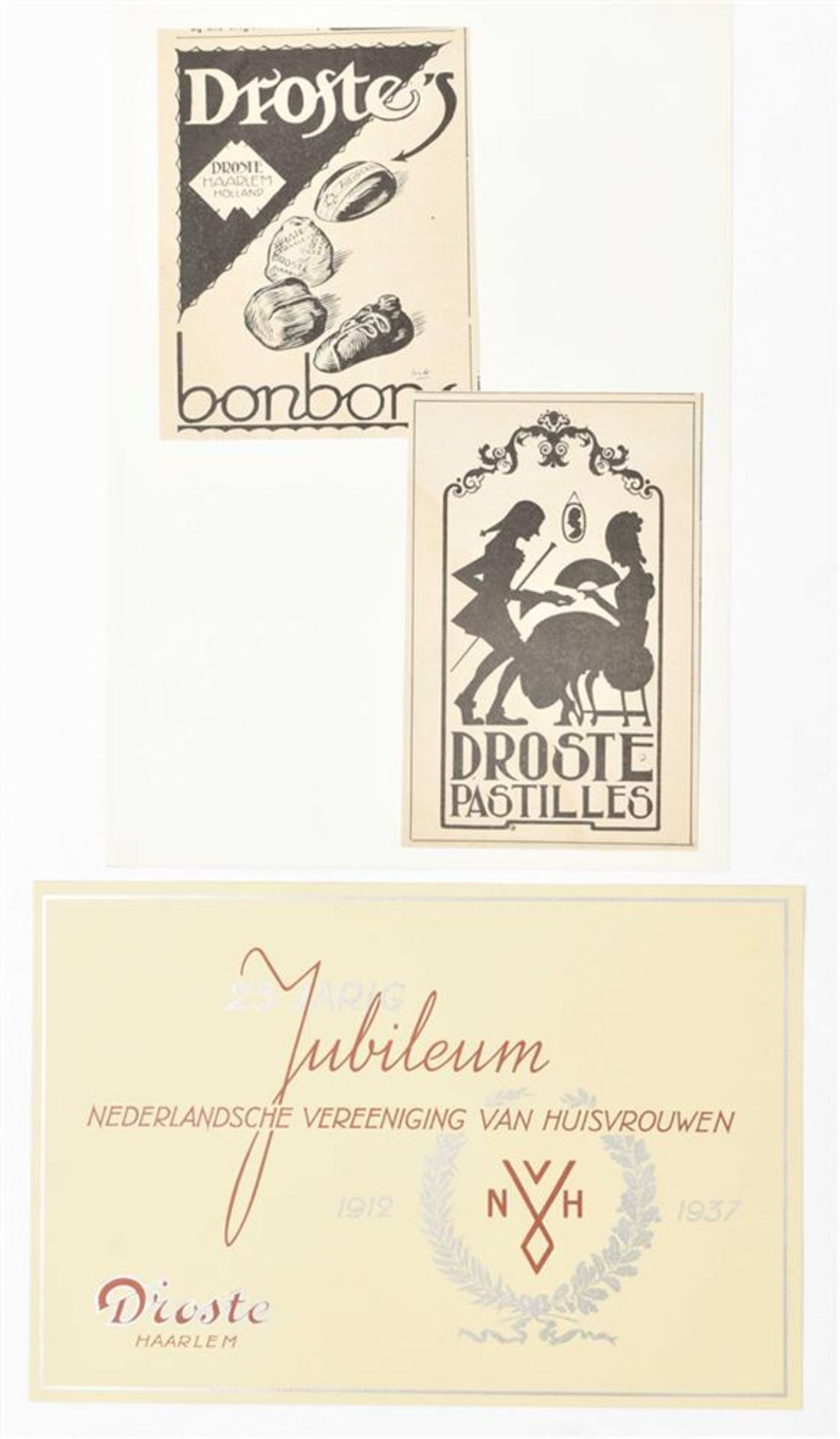 [Chocolate] Droste bonbon labels, designs and other ephemera - Image 5 of 8