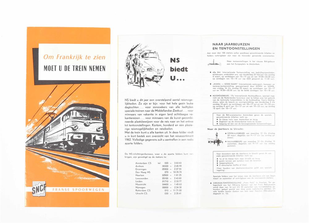 [Trains] Dutch railways, 54 various items - Image 4 of 7