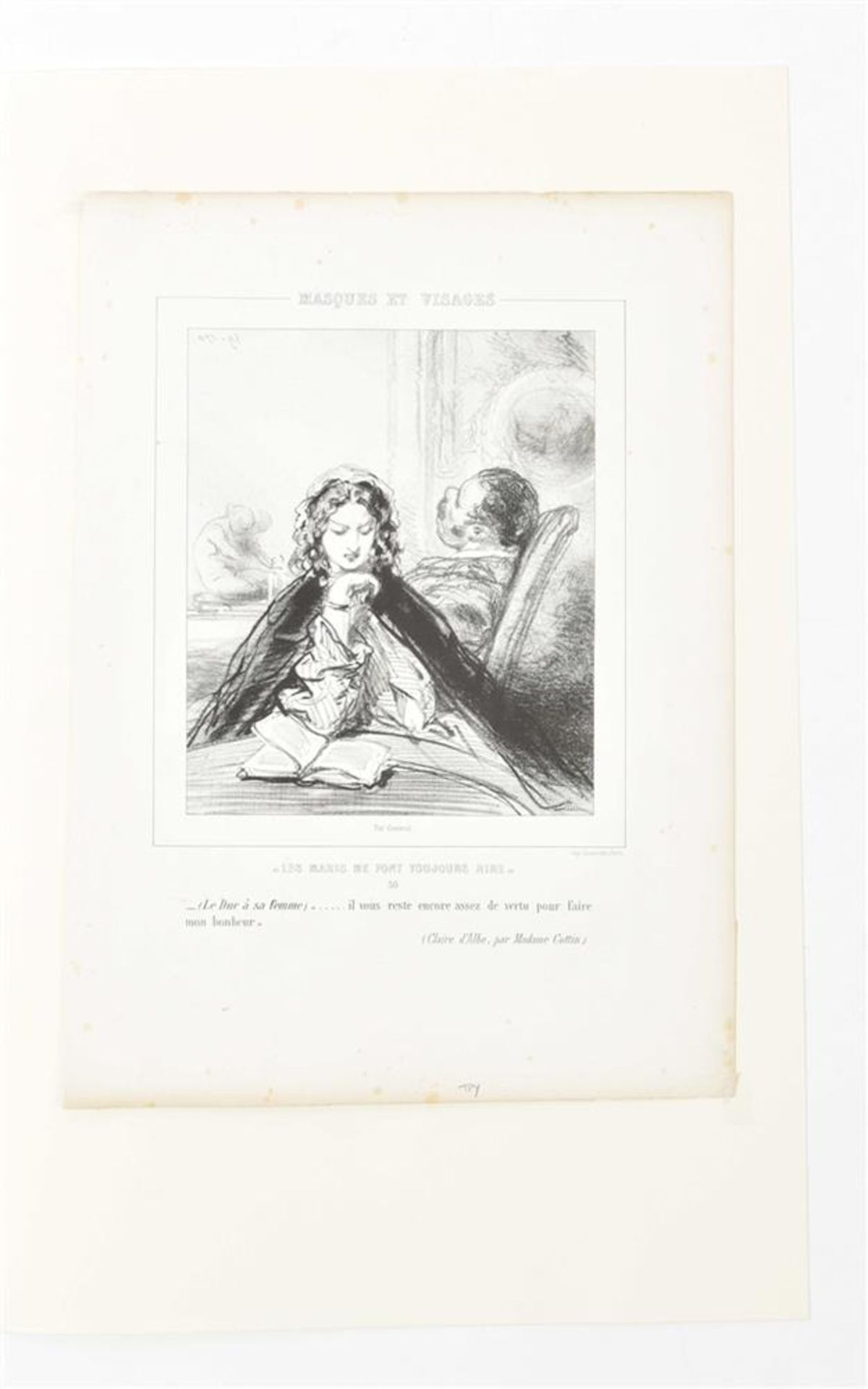 Daumier, H. (1808-79). Nine lithographs - Image 2 of 8