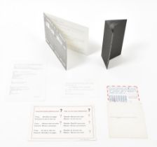 Marcel Broodthaers, set of 5 invitations 1967 - 1969