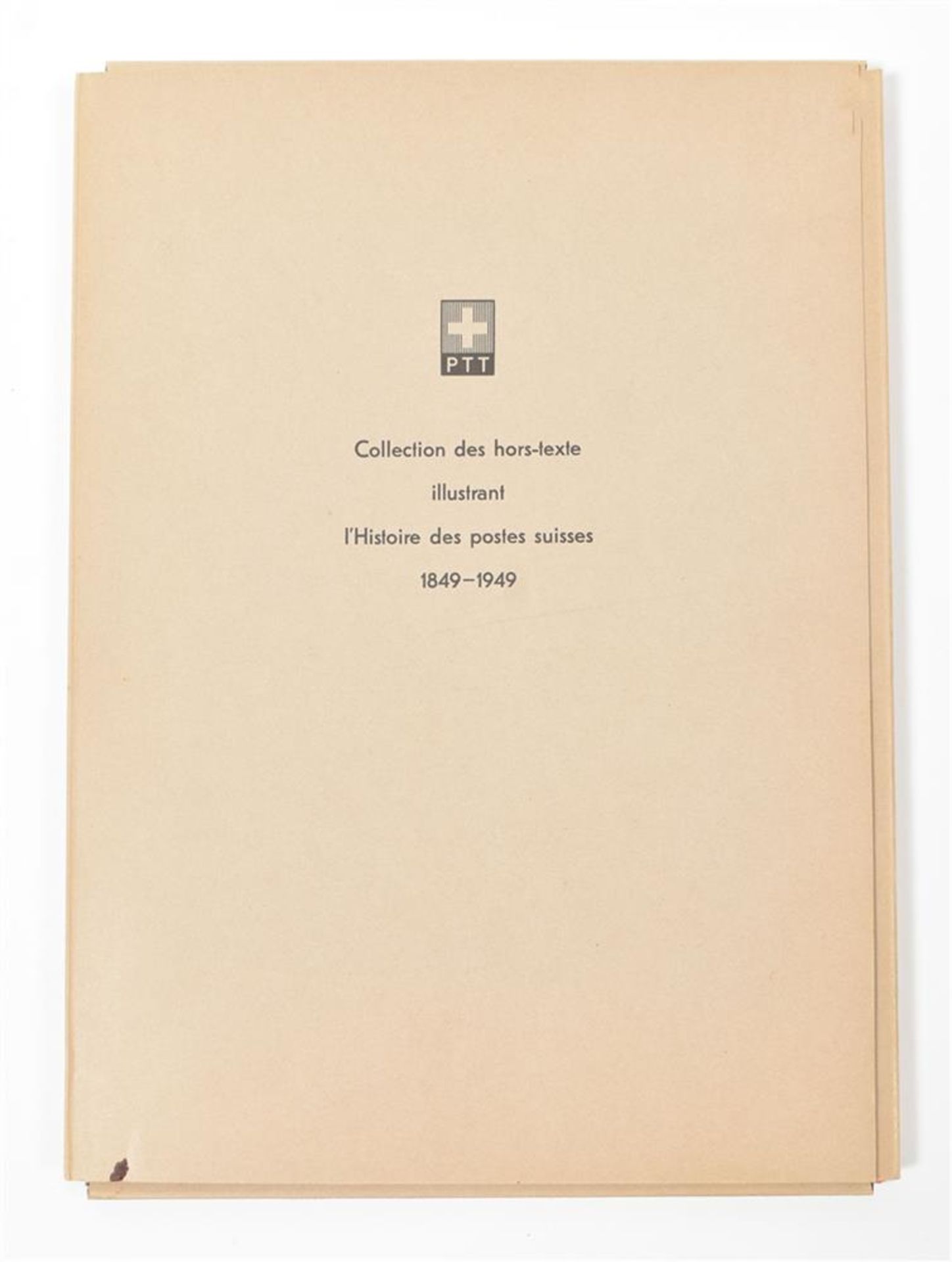 [Photomontage] PTT. Collection des hors-texte illustrant l'Histoire des postes suisses 1849-1949 - Bild 2 aus 8